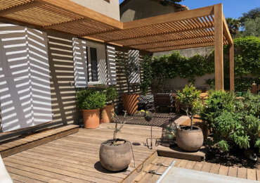 Pergolas bois sur mesure