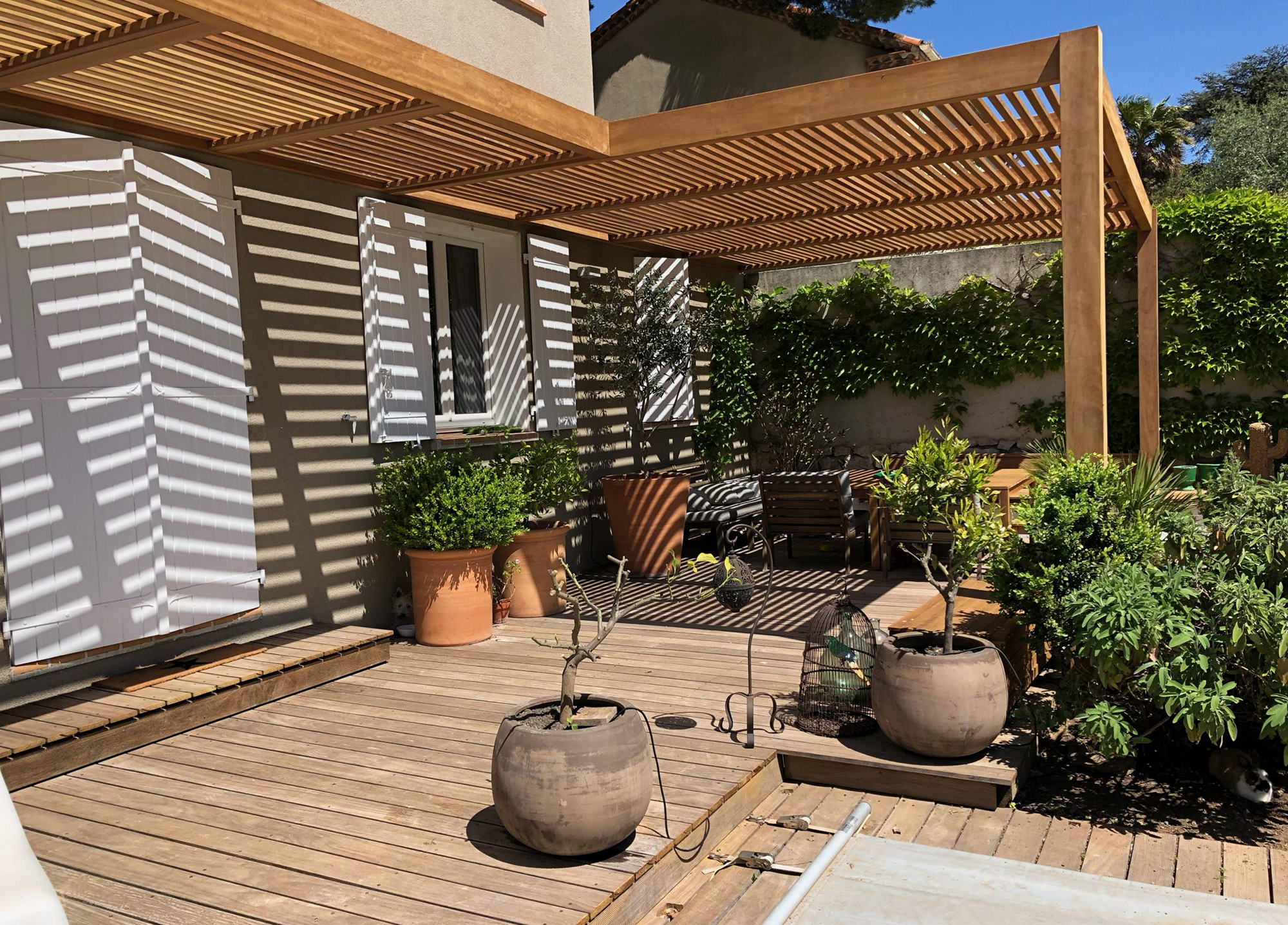 Pergola Bois Sur Mesure